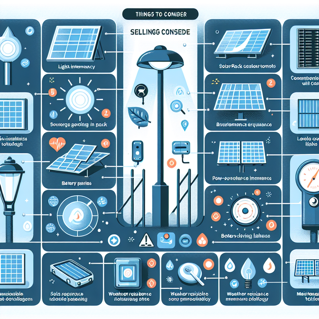 Factors to Consider when Choosing Solar Carpark Lights